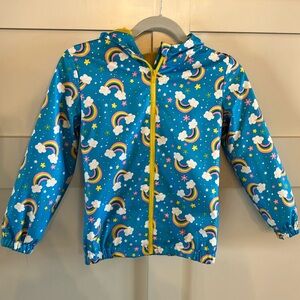 Dream wave girl size 8 waterproof rain jacket